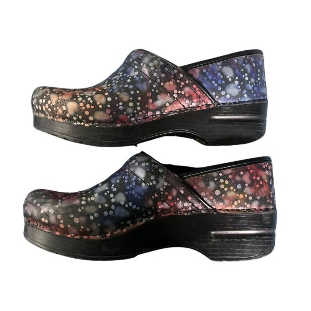Dansko Professional Clogs – Galaxy Print – EU 38 / US 7.5–8